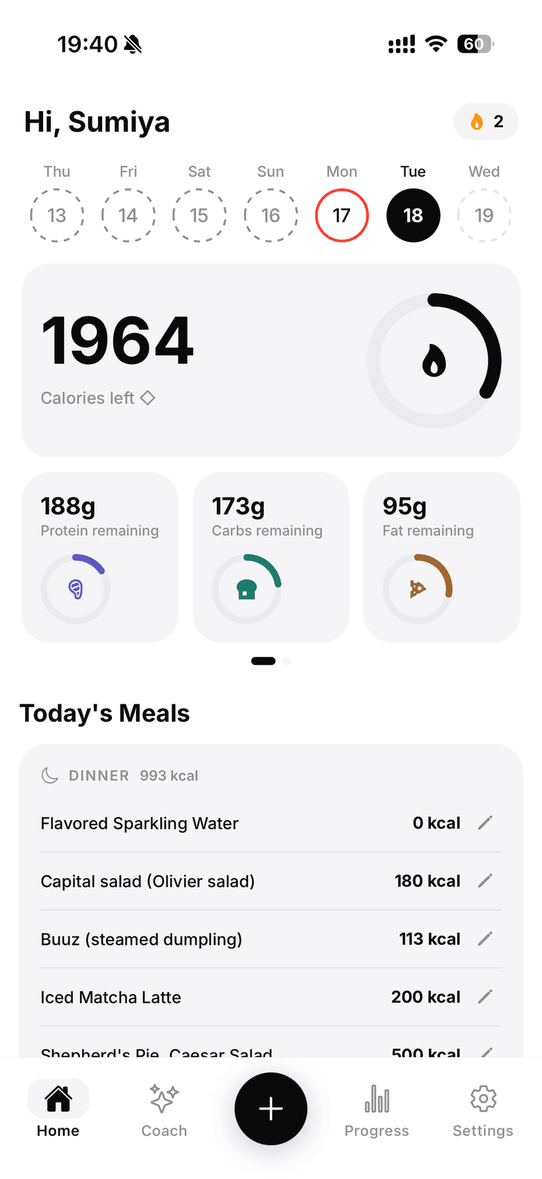 Coach screenshot 1